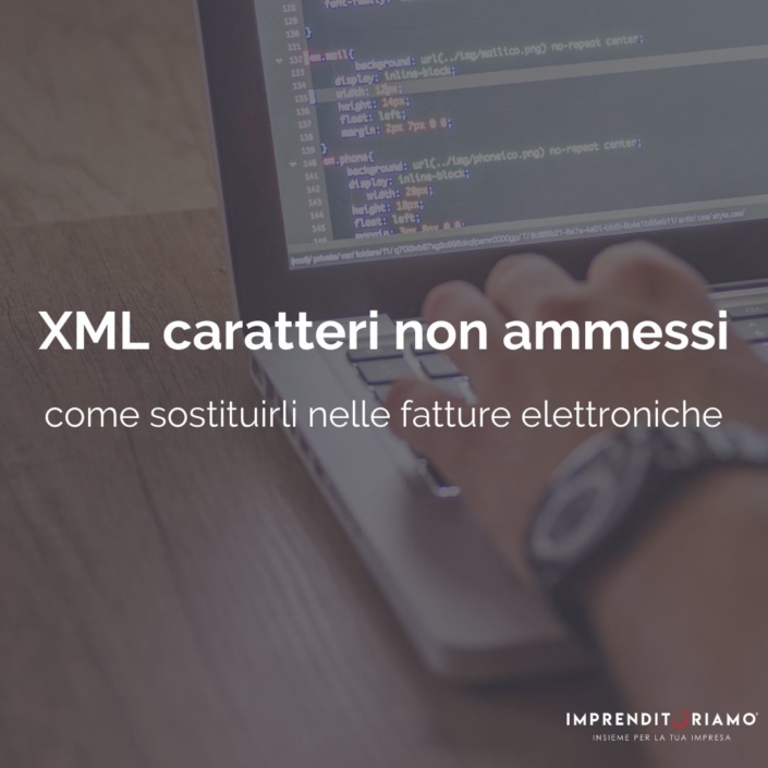 XML caratteri non ammessi - header foto